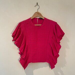 Francisco Cancino Pleated Top